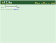 Tablet Screenshot of intra.alphacrc.com